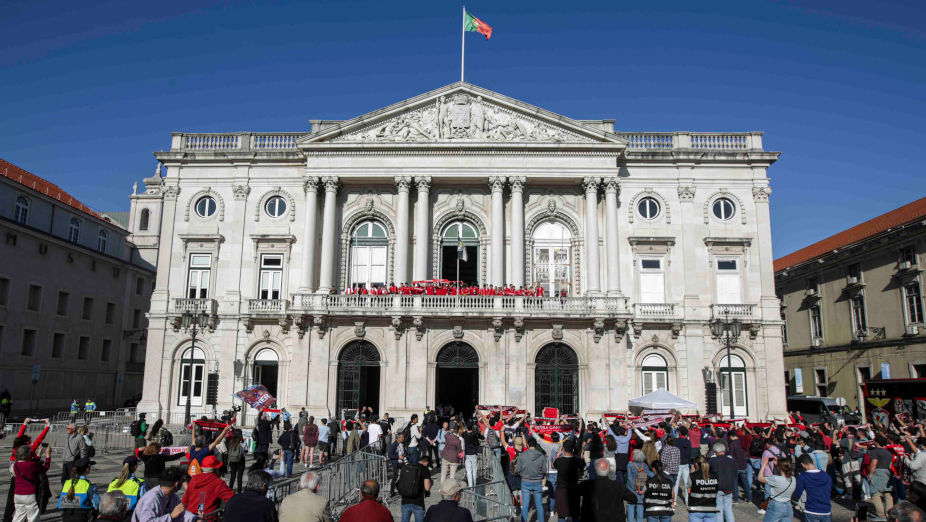 Receção aos Campeões Europeus UEFA Youth League, Câmara Municipal de Lisboa