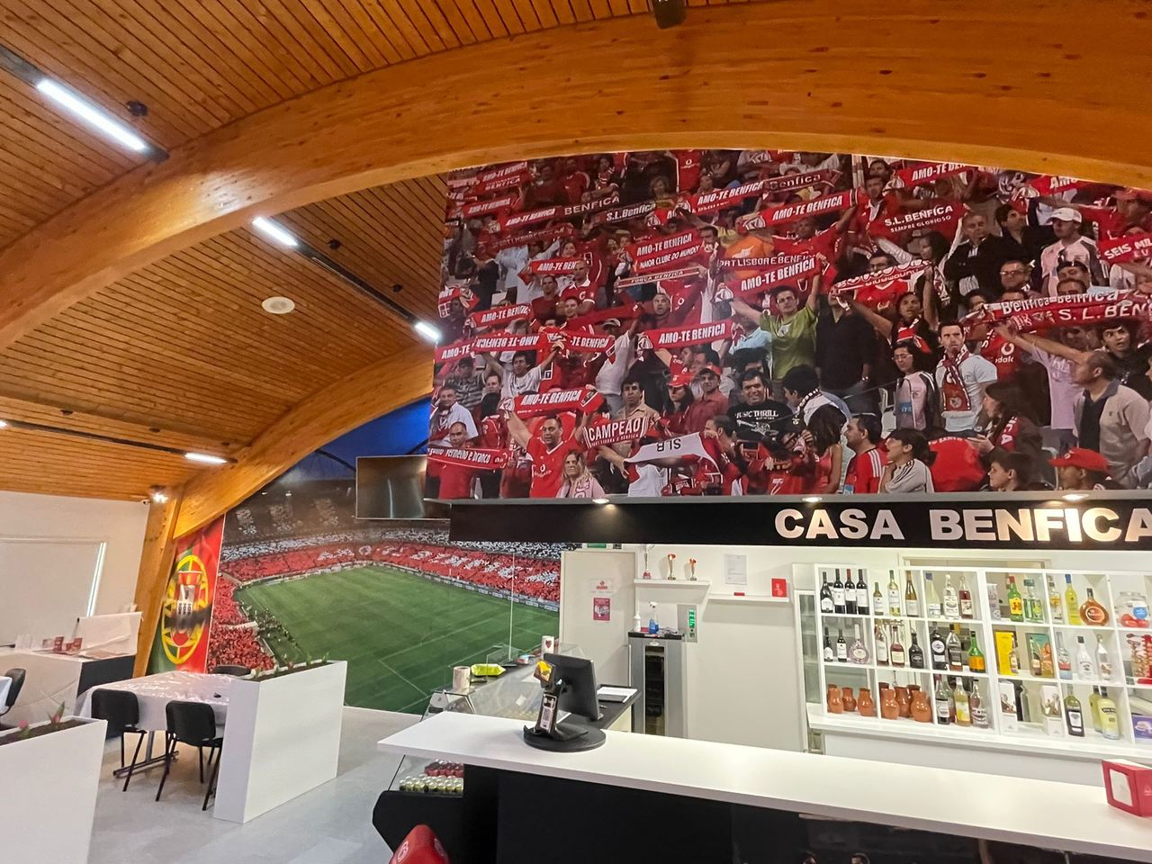 Casa Benfica Romont está prestes a abrir com a nova imagem