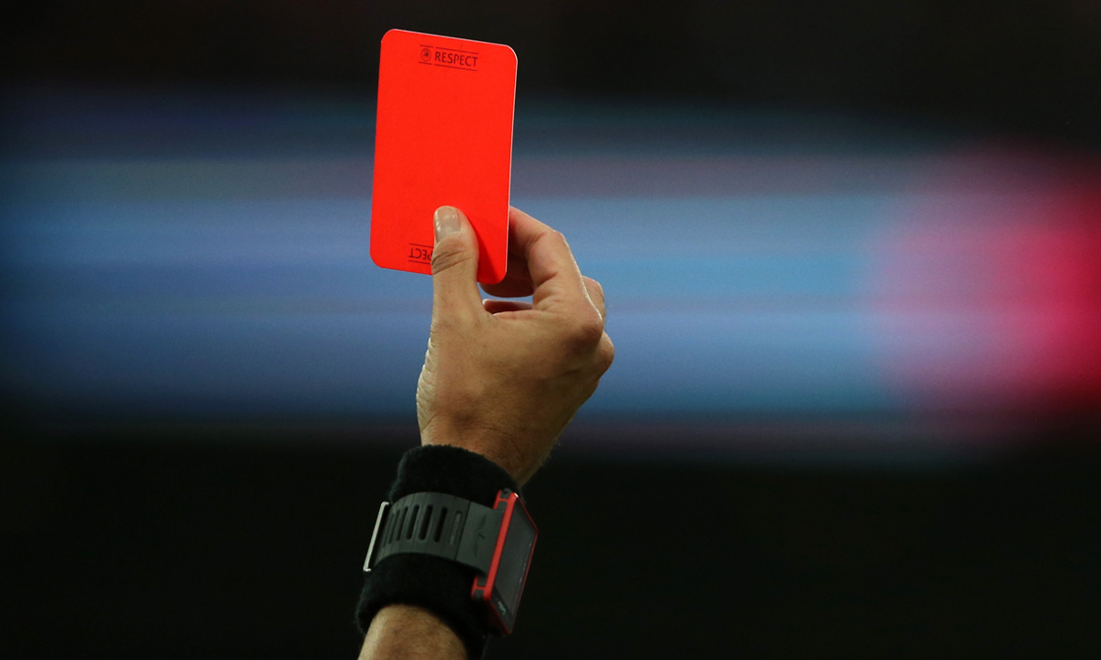 Cartão vermelho