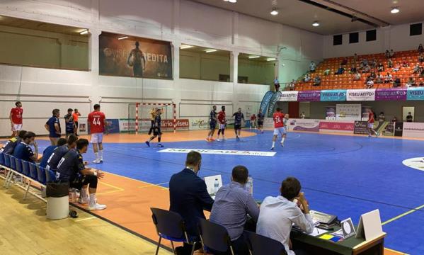 Jogo no Pavilh&#227;o Desportivo Cidade de Viseu