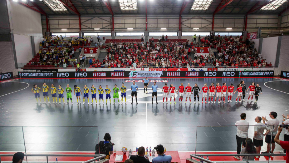 Benfica-Nun'Álvares, jogo 3 da final do play-off do Campeonato Nacional