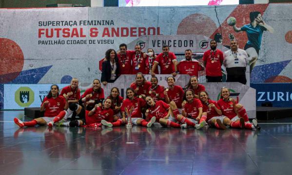 Futsal feminino conquistou a 6.ª Supertaça