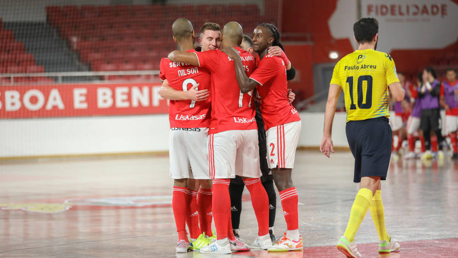 Equipa futsal do Benfica