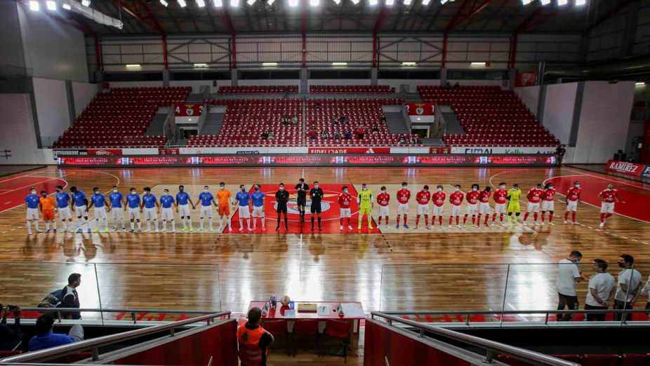 Benfica-Belenenses futsal jogo preparação