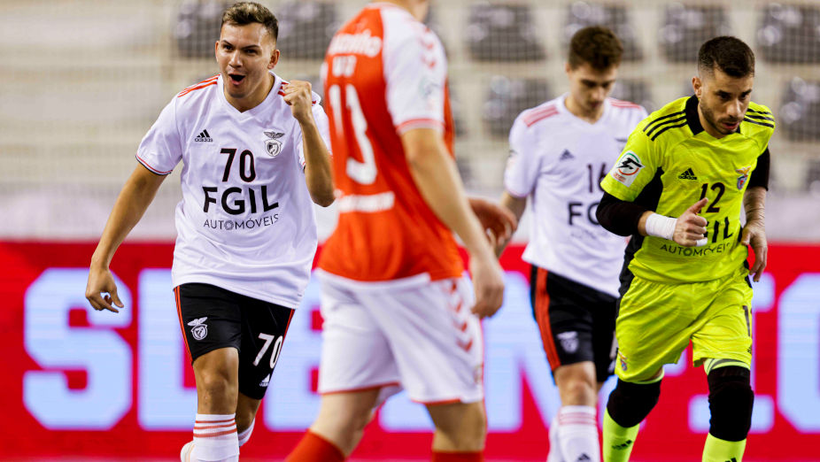 Braga-Benfica, quartos de final da Taça da Liga de futsal