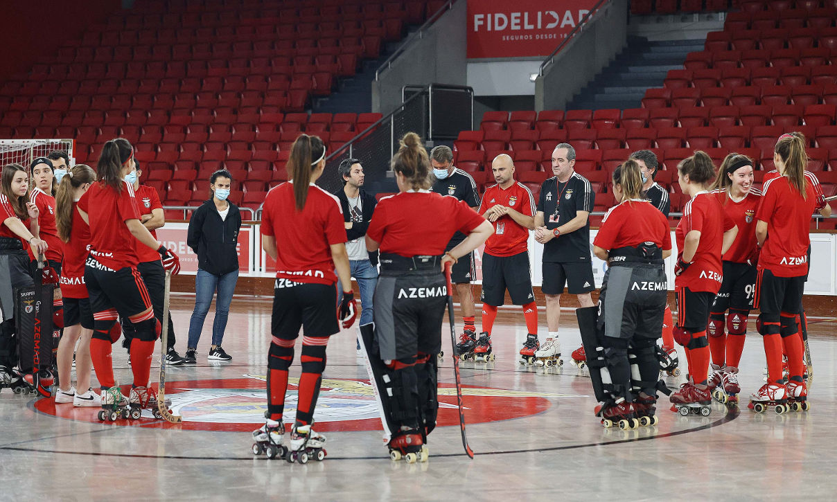 Equipa feminina de hóquei em patins do Benfica