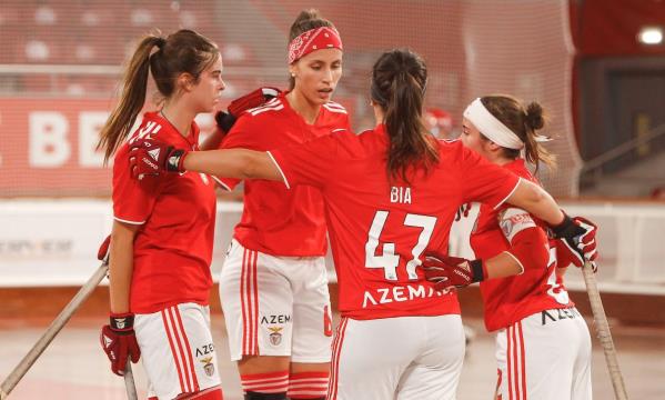 Festejos da equipa do Benfica