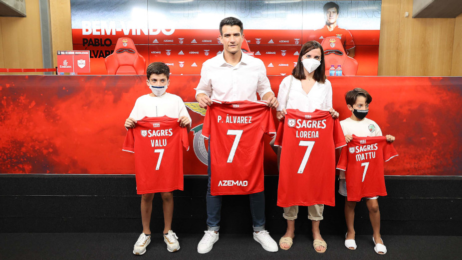 Pablo Álvarez e a família
