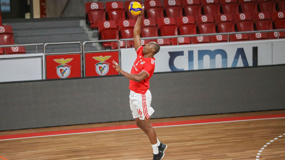 Zelão no jogo-treino do Benfica