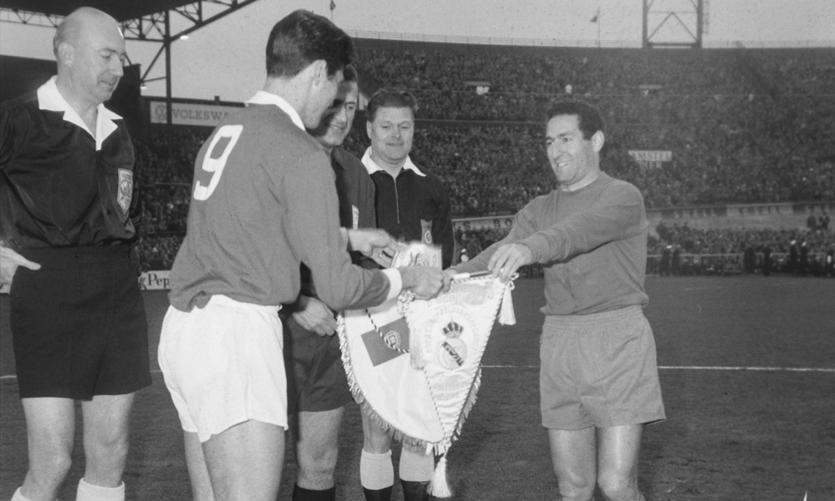 Francisco Gento e Eusébio