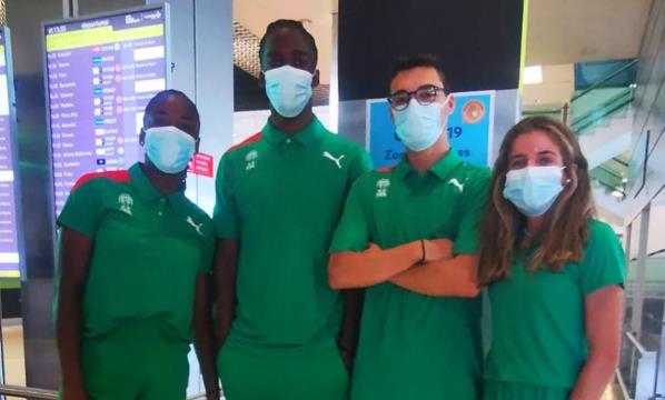 Leonor Ferreira, Sis&#237;nio Ambriz, Diogo Barrigana e Camila Gomes