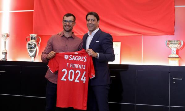 Fernando Pimenta com o Presidente Rui Costa