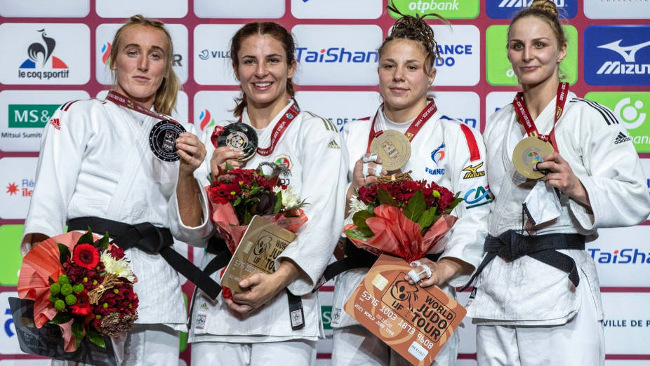 Bárbara Timo no Grand Slam Paris
