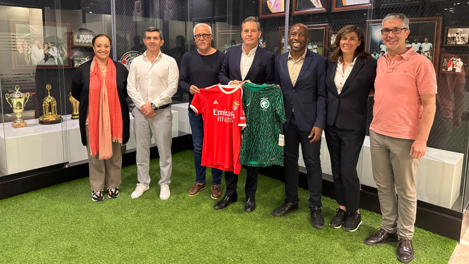 Parceria: visita do Benfica à Arábia Saudita