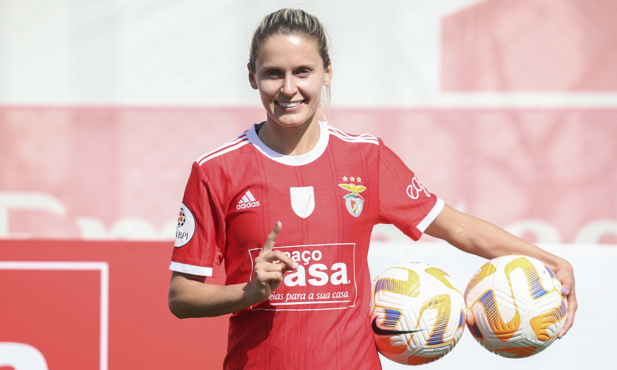 Benfica Cloé Lacasse 100 golos - SL Benfica