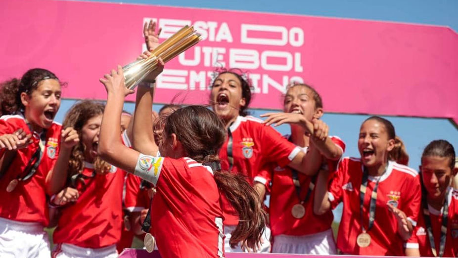 Sub-13 futebol feminino Benfica