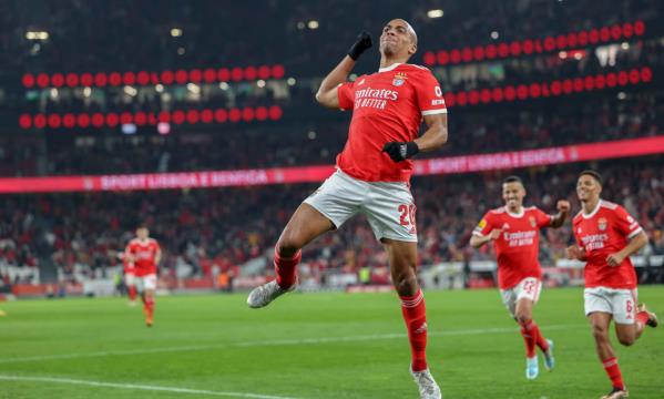 Jo&#227;o M&#225;rio marcou o golo do Benfica