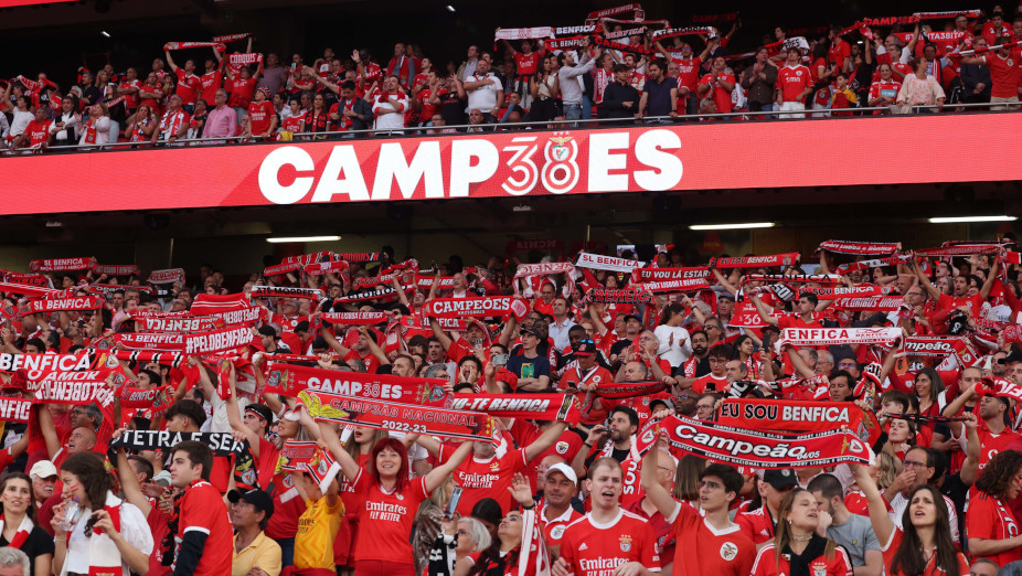 Adeptos do Benfica