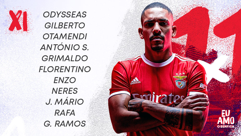 Onze inicial Benfica