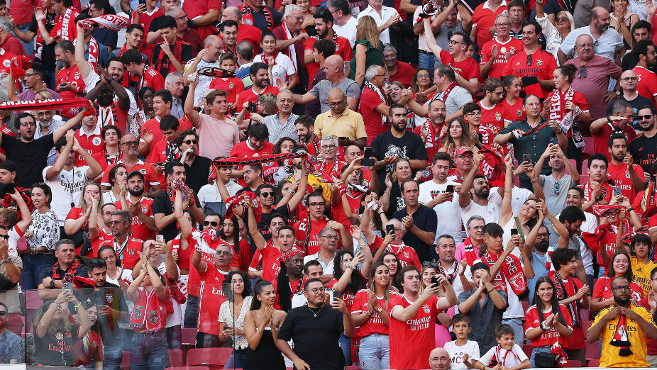 Adeptos do Benfica