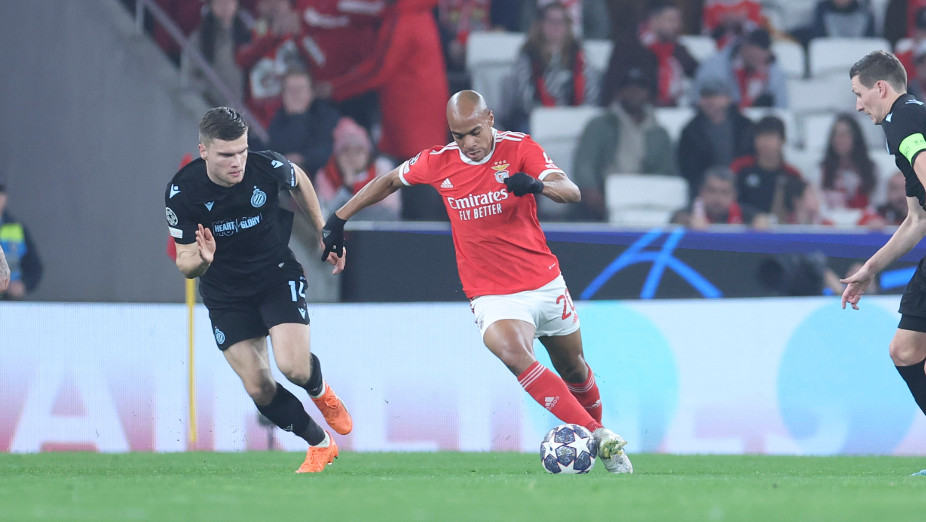 Benfica-Club Brugge da Champions