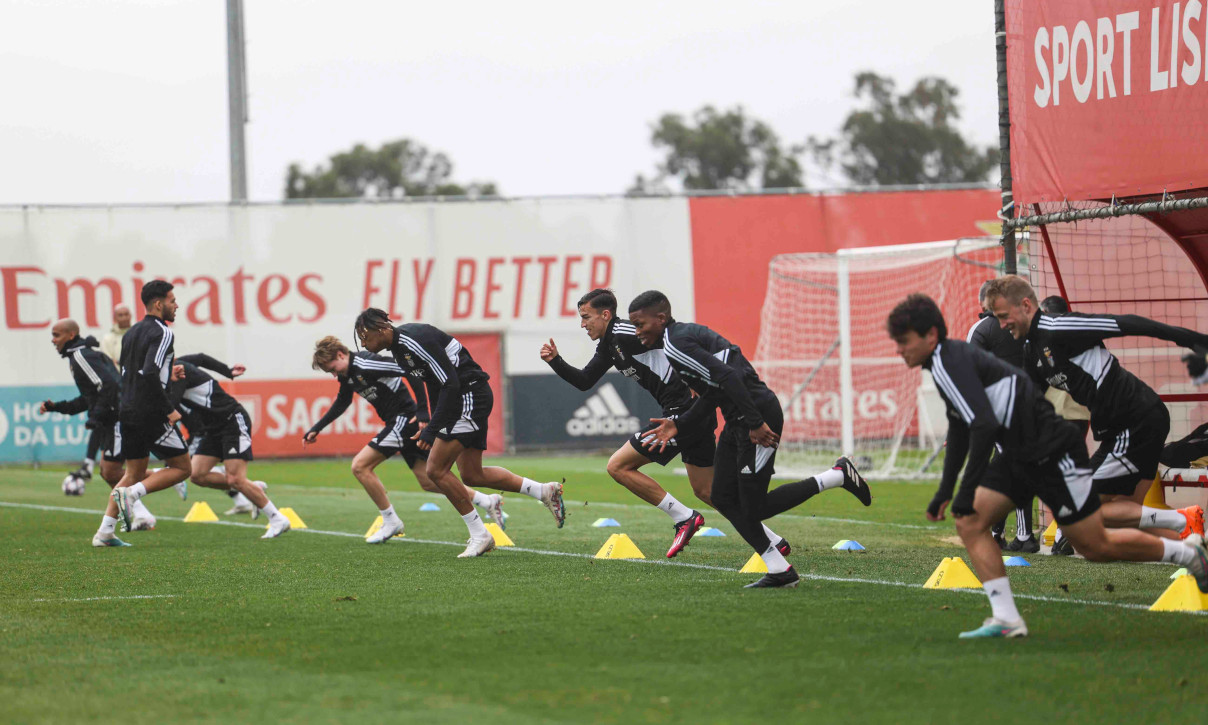 Treino do Benfica