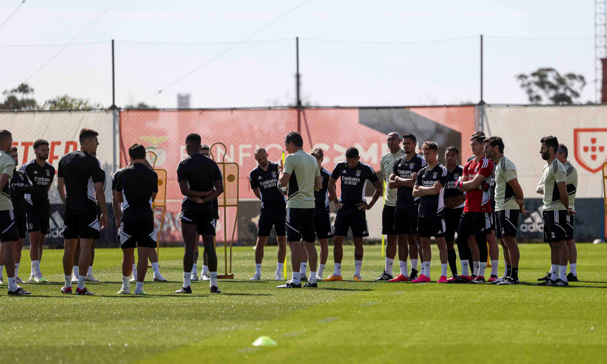 Treino do Benfica