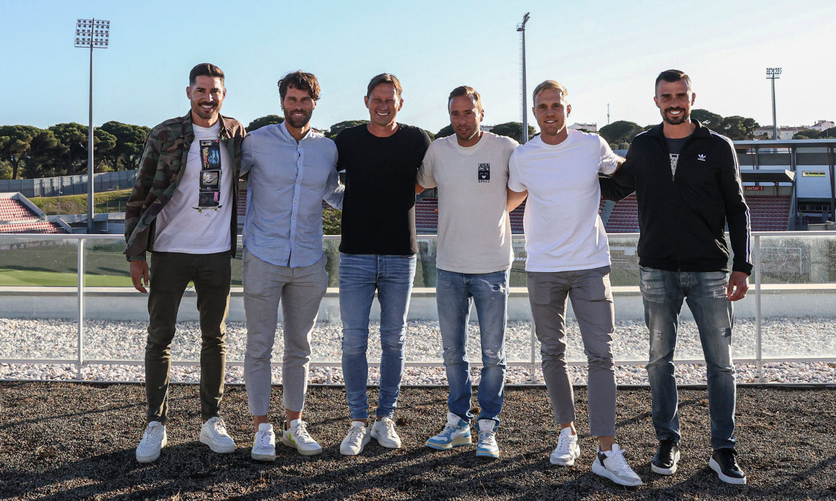 Roger Schmidt e equipa técnica