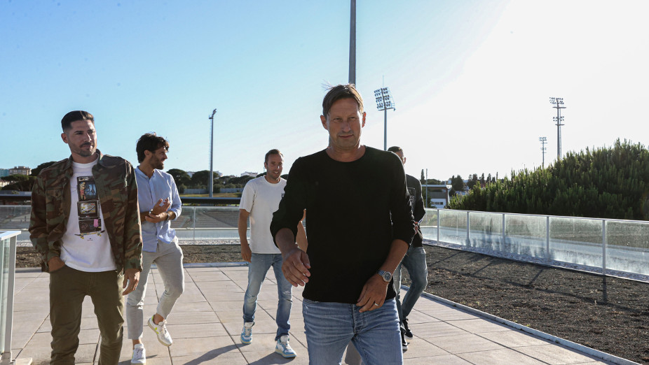 Roger Schmidt e equipa técnica