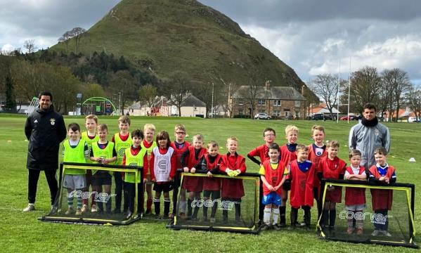 Football Camp in Ravenscraig, Scotland