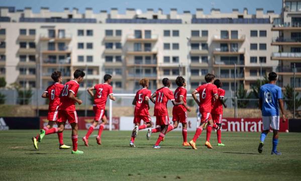 Festejos da equipa do Benfica