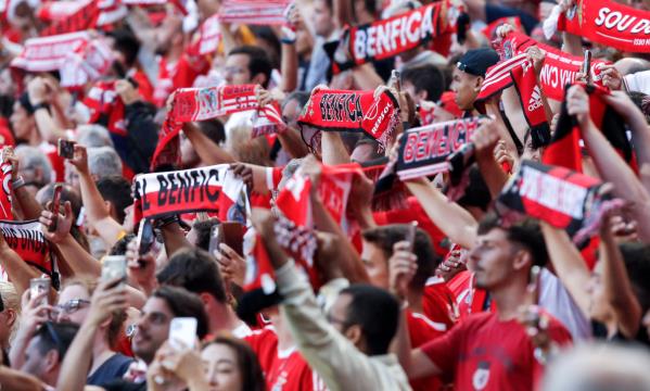 Adeptos do Benfica