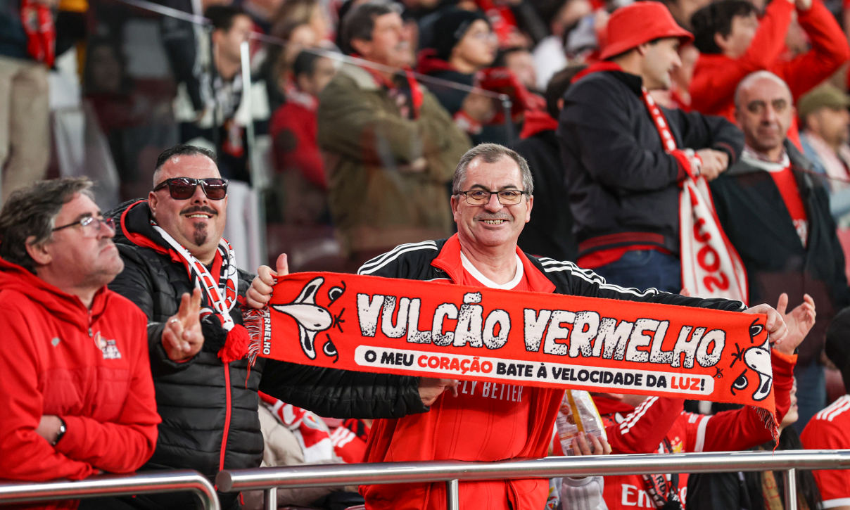 Adeptos do Benfica