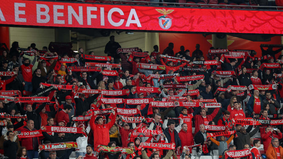 Adeptos do Benfica