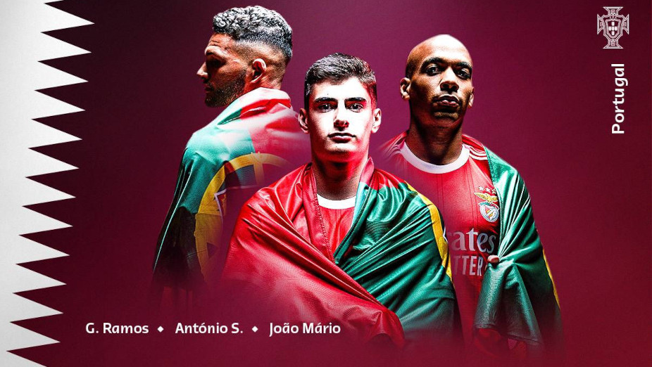 Jogadores do Benfica