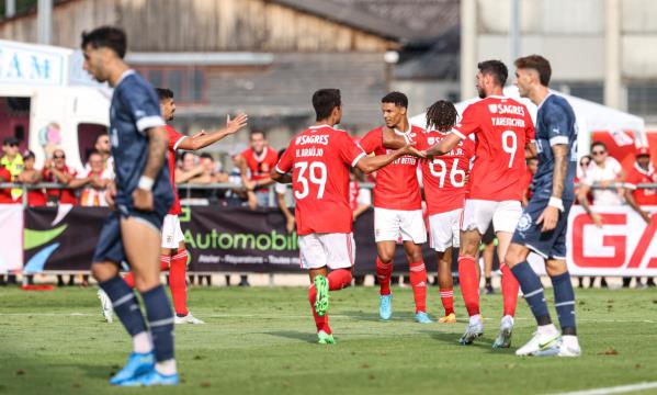 Bah apontou o segundo golo do Benfica, consumando a reviravolta no marcador