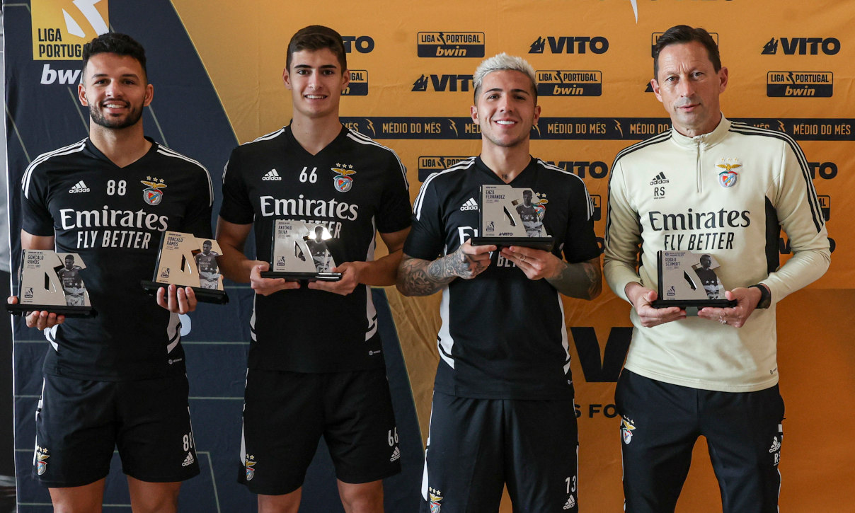 Vencedores prémios Liga Bwin
