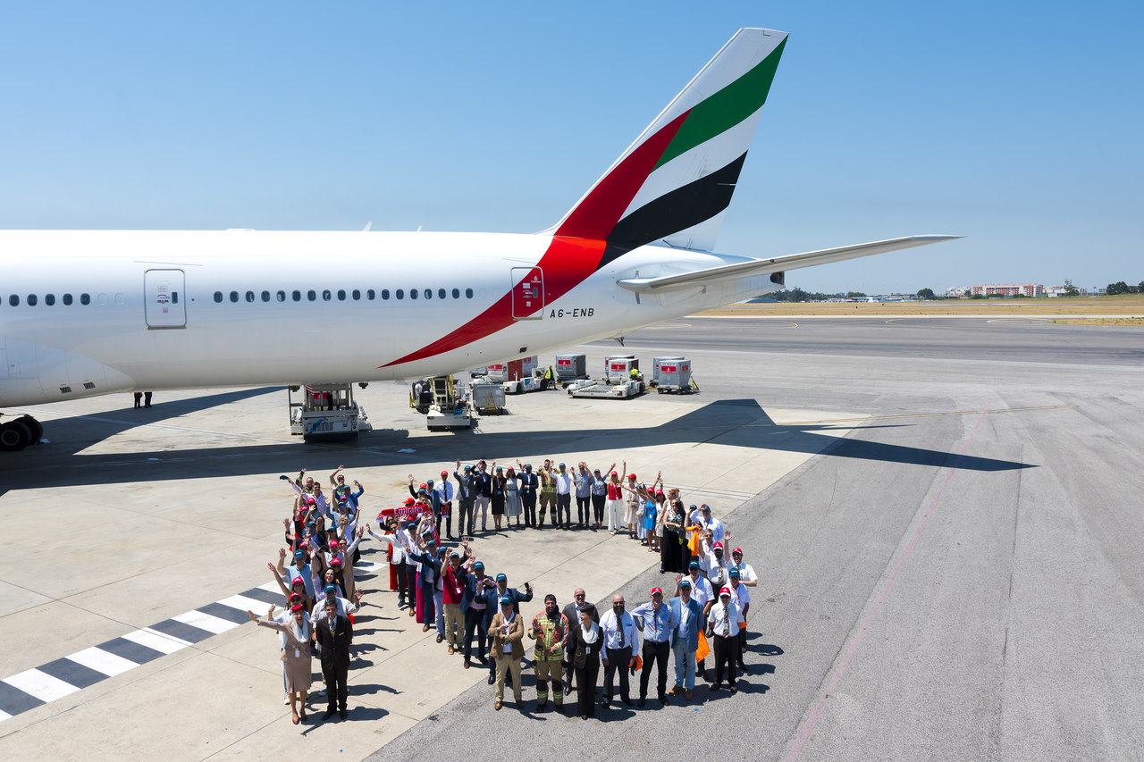 Emirates décimo aniversário Portugal