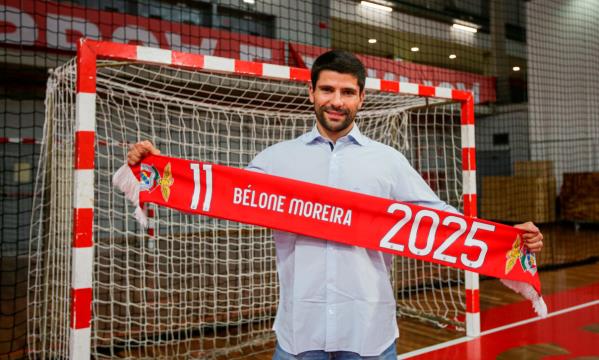 B&#233;lone Moreira prolongou contrato at&#233; 2025