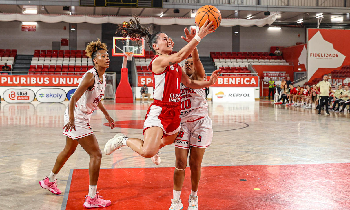 Basquetebol Feminino: Imortal-Benfica (52-50) 