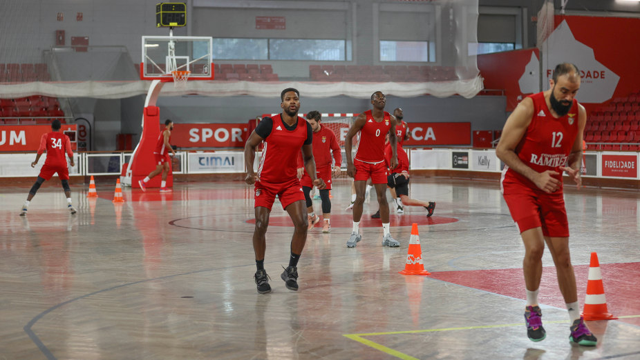Treino Benfica