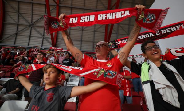 Adeptos do Benfica