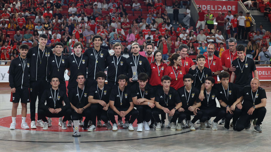 Equipa da formação do Benfica
