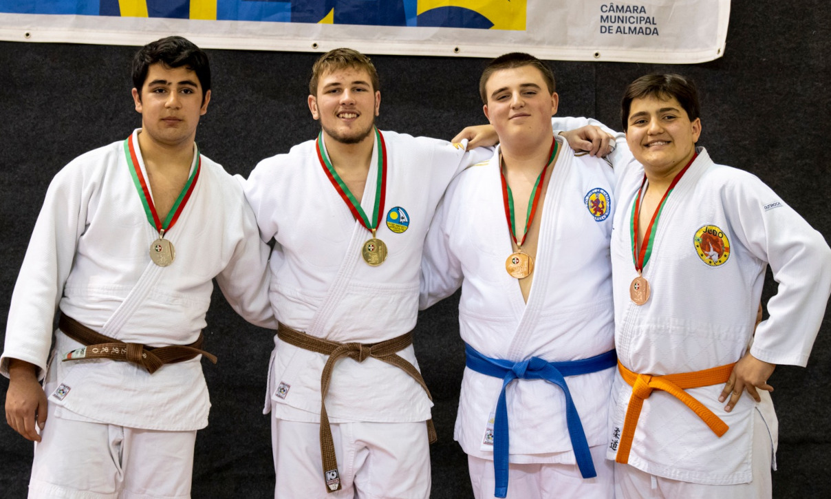 Ricardo Mimoso com Romeu Guerreiro, Gabriel Azevedo e Miguel Jesus