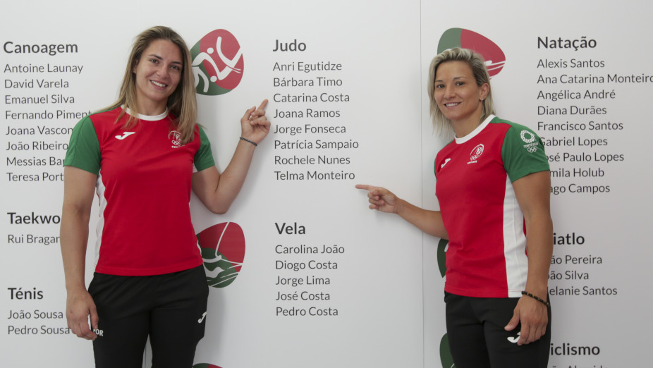 Telma Monteiro e Bárbara Timo
