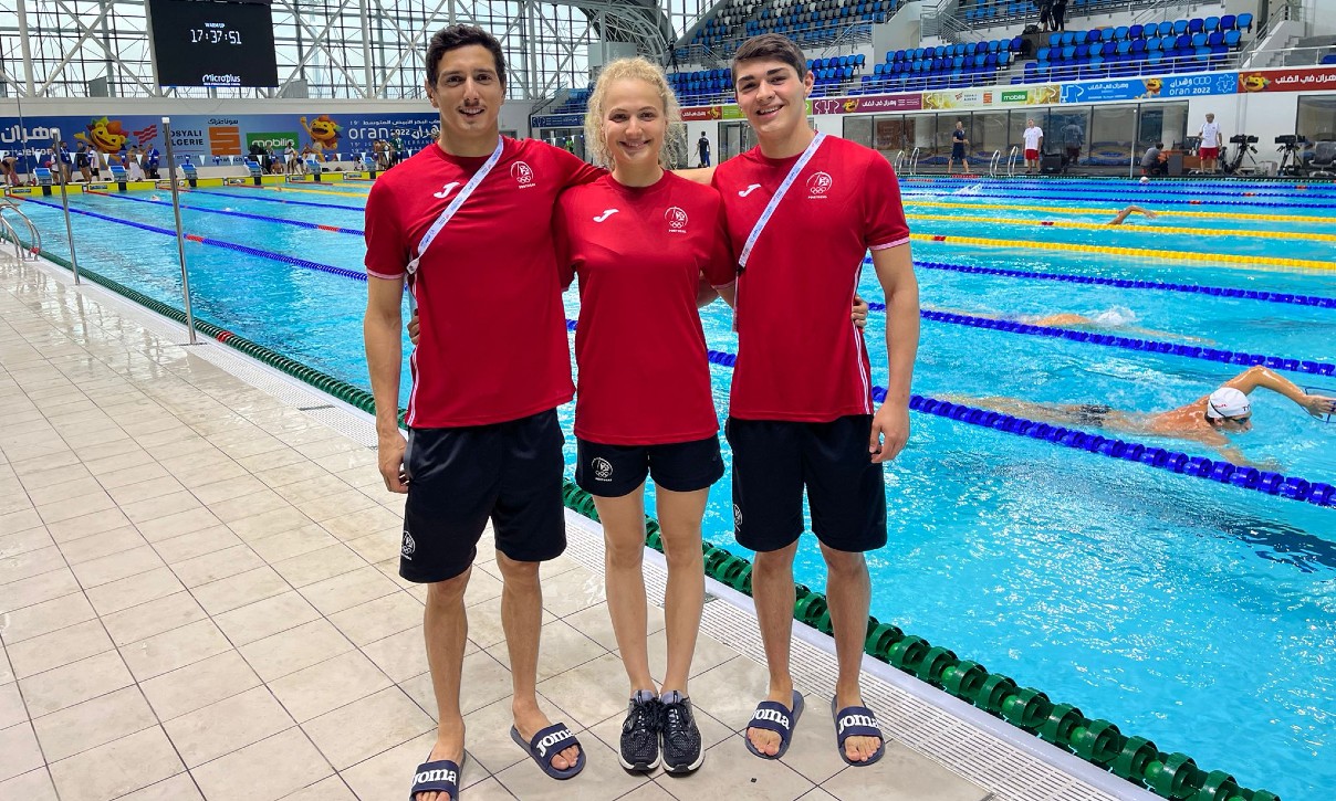 Miguel Nascimento, Raquel Pereira e Diogo Ribeiro