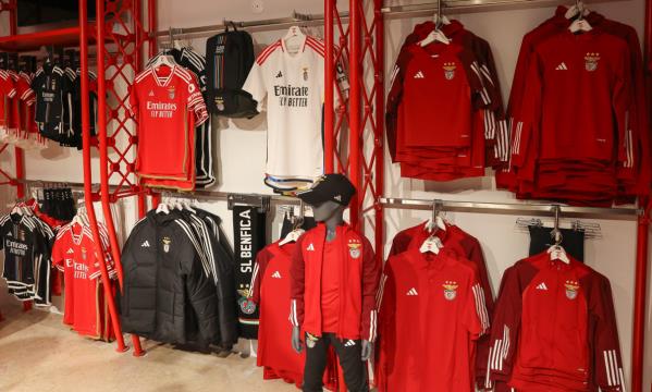 A nova Benfica Official Store