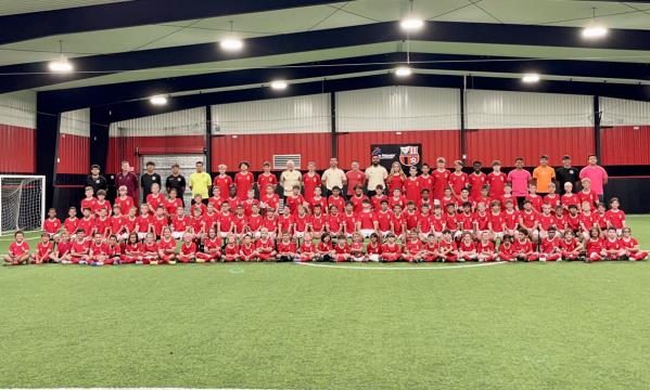 Participantes do Benfica Camp de Nova Iorque