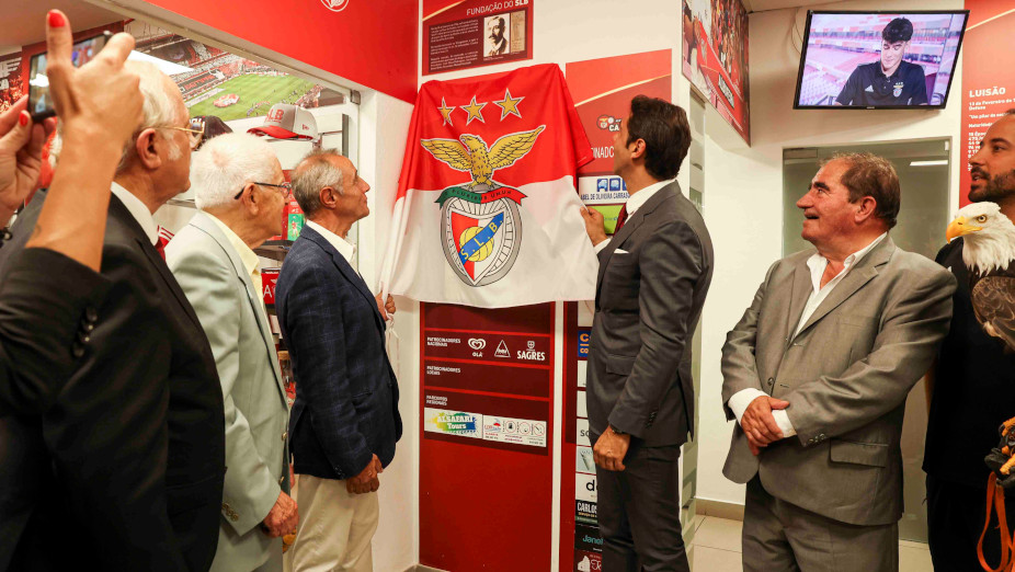 Rui Costa na Casa Benfica Albufeira