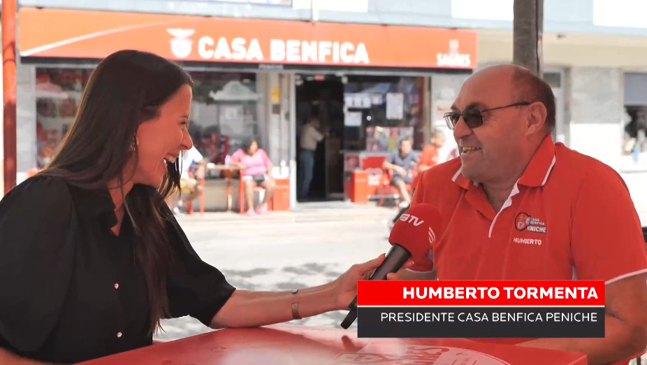 Humberto Tormenta, Presidente da Casa Benfica Peniche